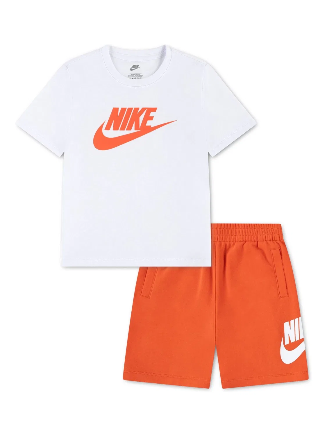 Комплект футболка и шорты, Club Nike, оранжевый