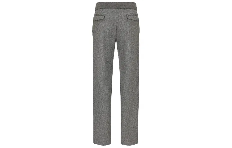 Мужские трикотажные спортивные брюки с умеренной посадкой Quarterly New Products Knitted Sweatpants DIOR, Gray — фото 3