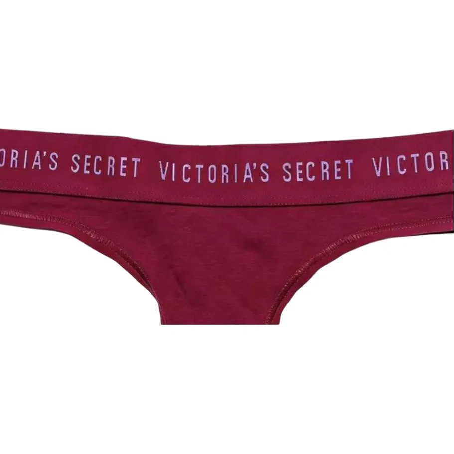 Женские трусы-танга Victoria's Secret, Burgundy — фото 3