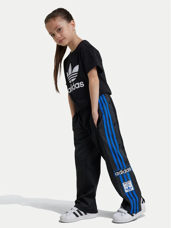 Футболка regular fit adicolor Trefoil Adidas, черный — фото 2