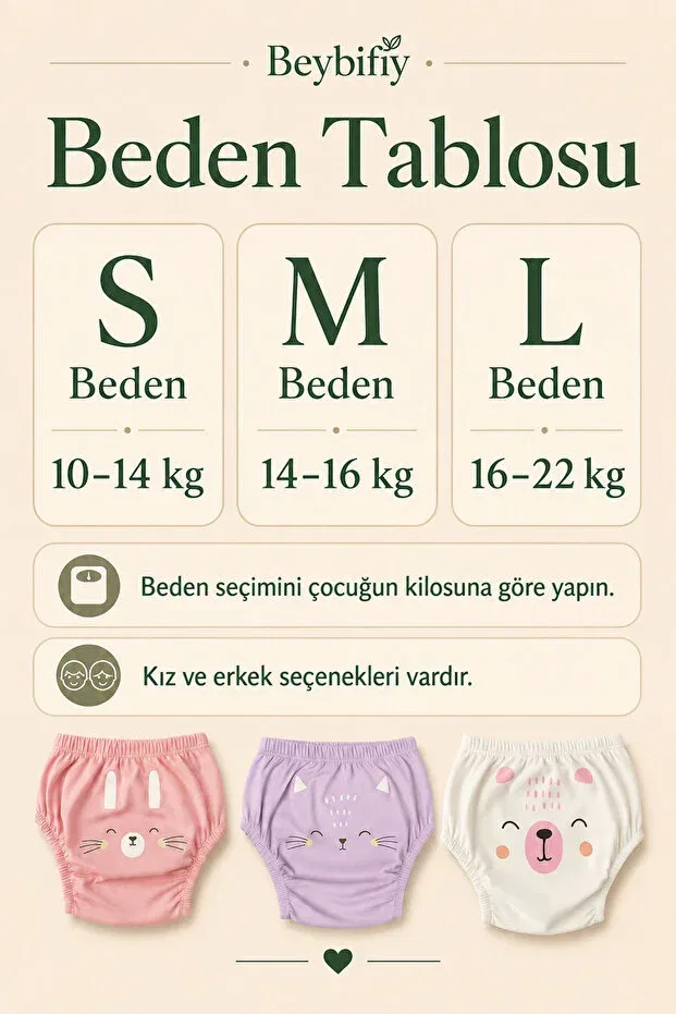 Детские трусы для девочек хлопковые с принтом Beybifiy, Multicolor — фото 3