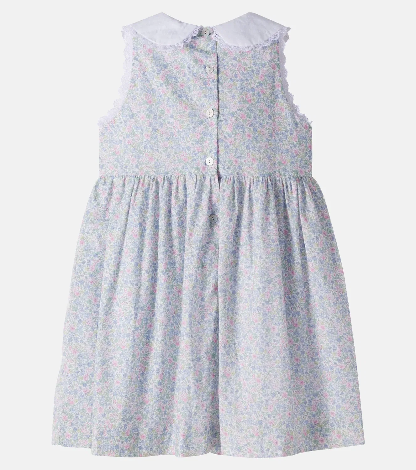 Нарядное платье с цветочным принтом La Coqueta, Light Blue Floral — фото 2