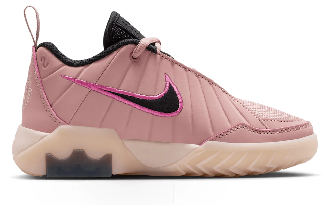 Кроссовки для мальчиков LeBron Witness IX Nike, цвет Particle Pink/Black/Pearl White