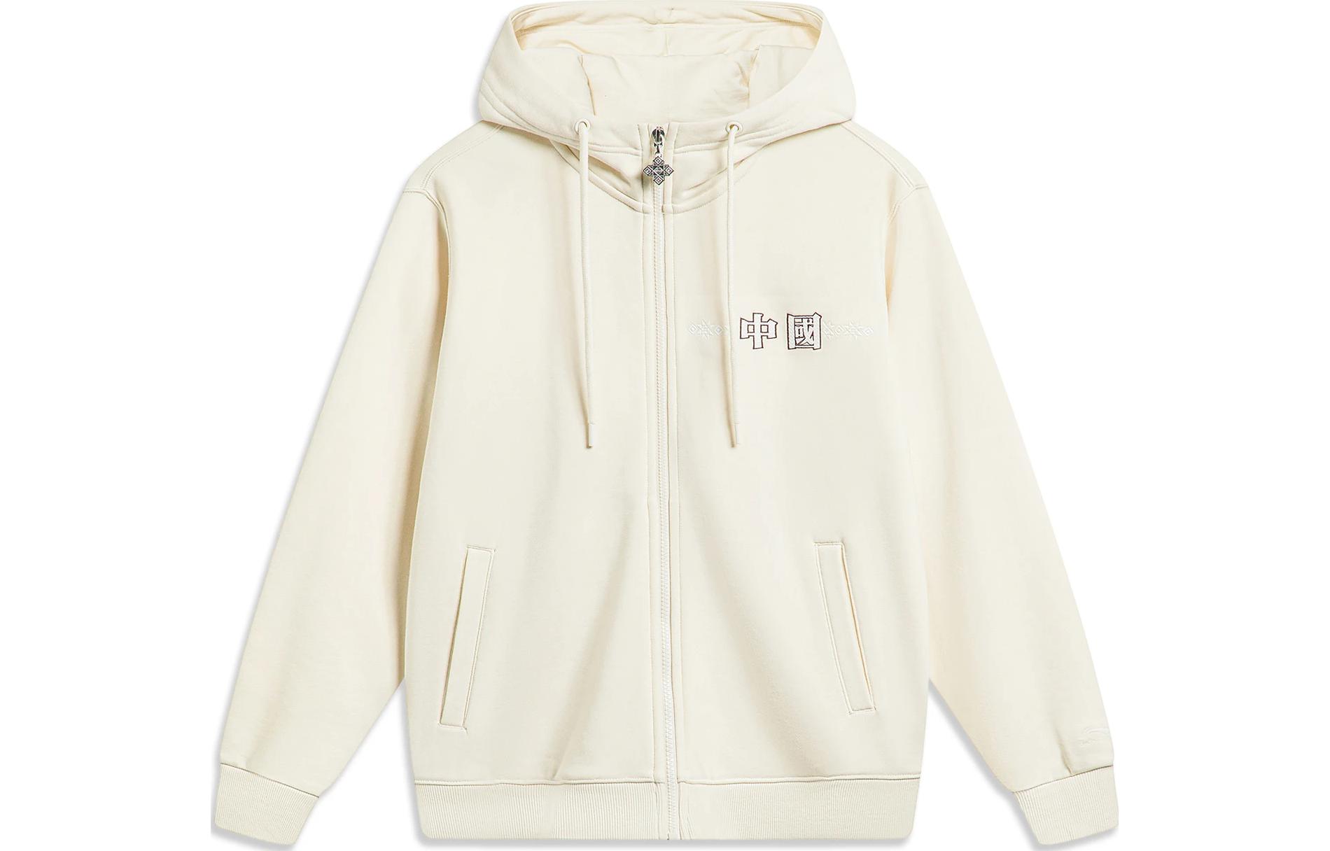 

Толстовка LiNing Sports Life Collection мужская Ecru