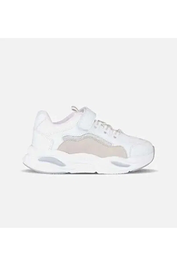 Детские спортивные кроссовки для девочек с 3D-принтом Sportswear Vicco, White