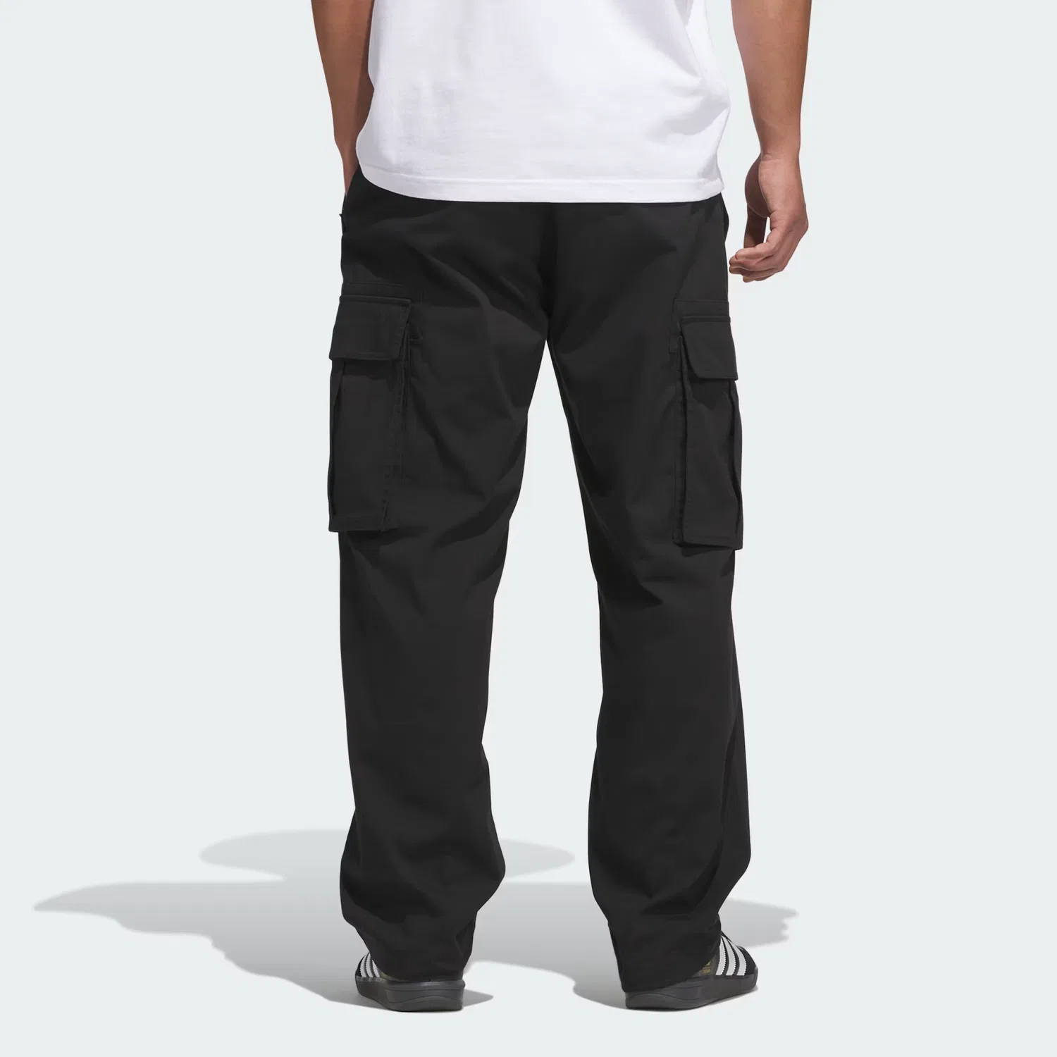 Брюки карго свободного кроя Skateboarding Cargo Pants Adidas Originals, черный — фото 4