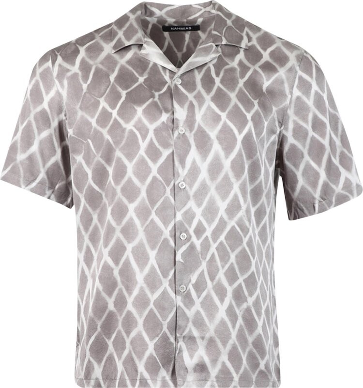 

Рубашка Nahmias Short-Sleeve Swish Shirt 'Black', черный