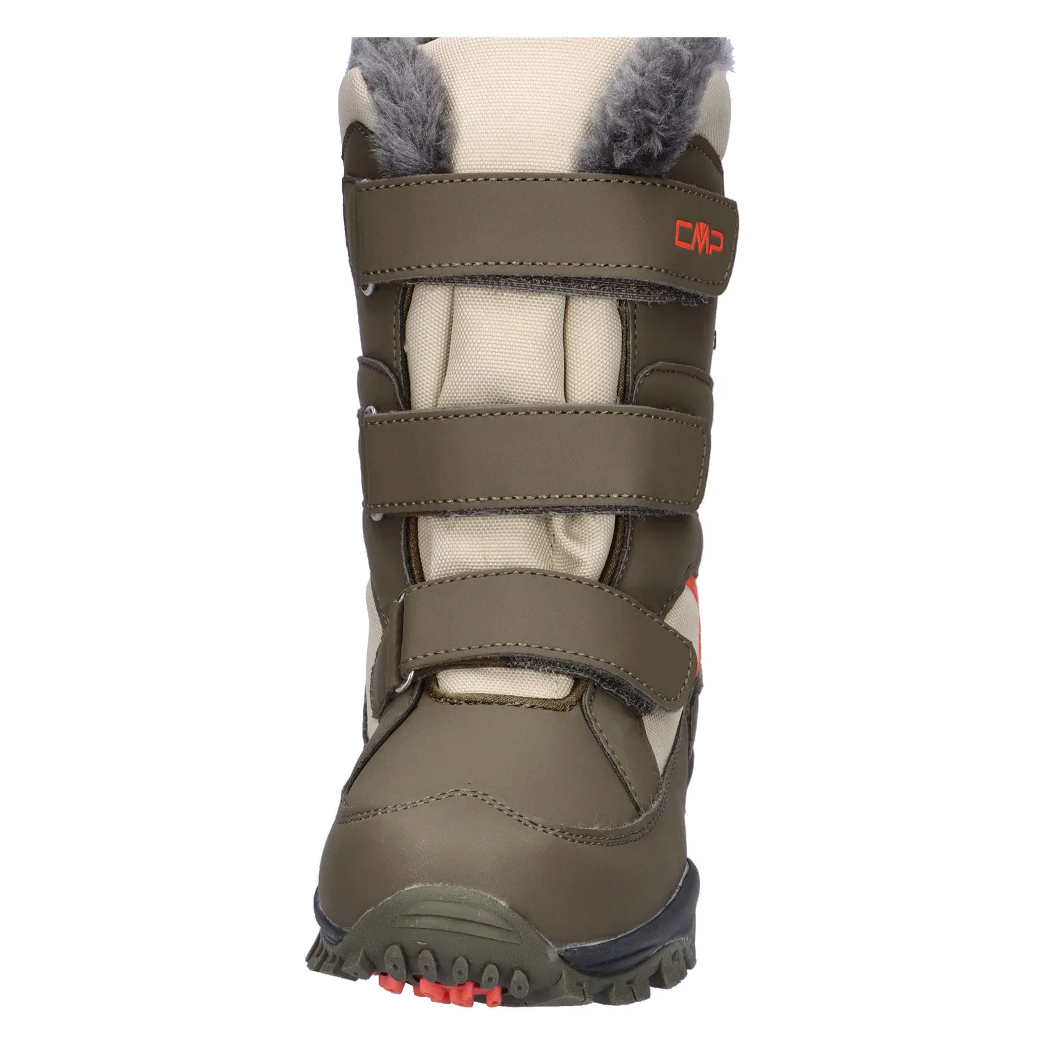 Детские зимние сапоги на липучках CMP Kids Hexis Snow Boot WP, Цвет Braun — фото 3