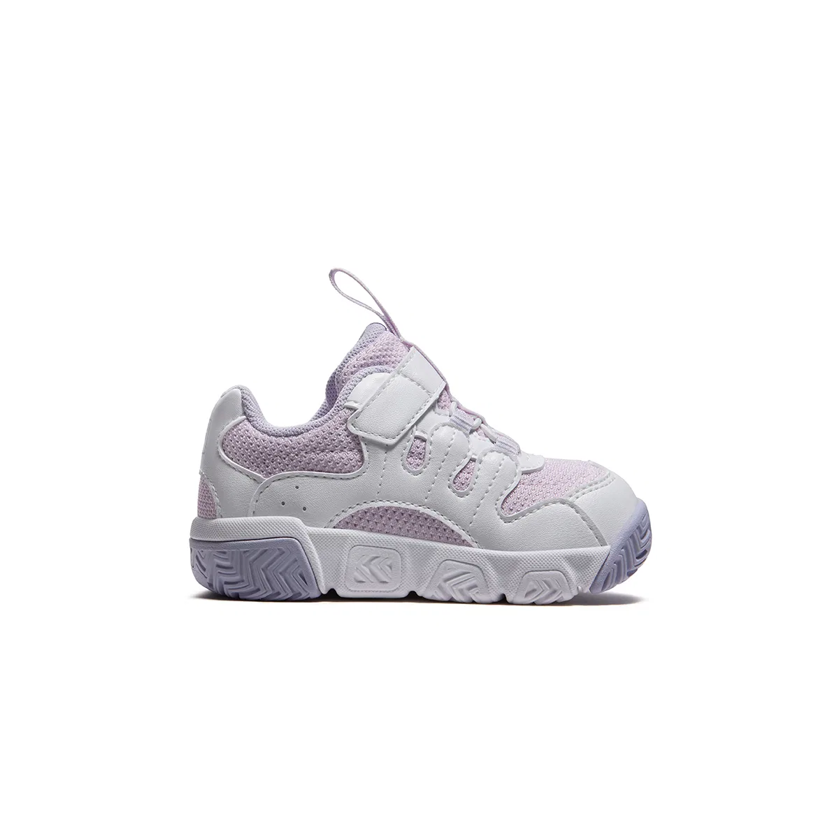 Детские баскетбольные кроссовки для малышей с принтом FILA KIDS, Light Lavender/FILA White — фото 3