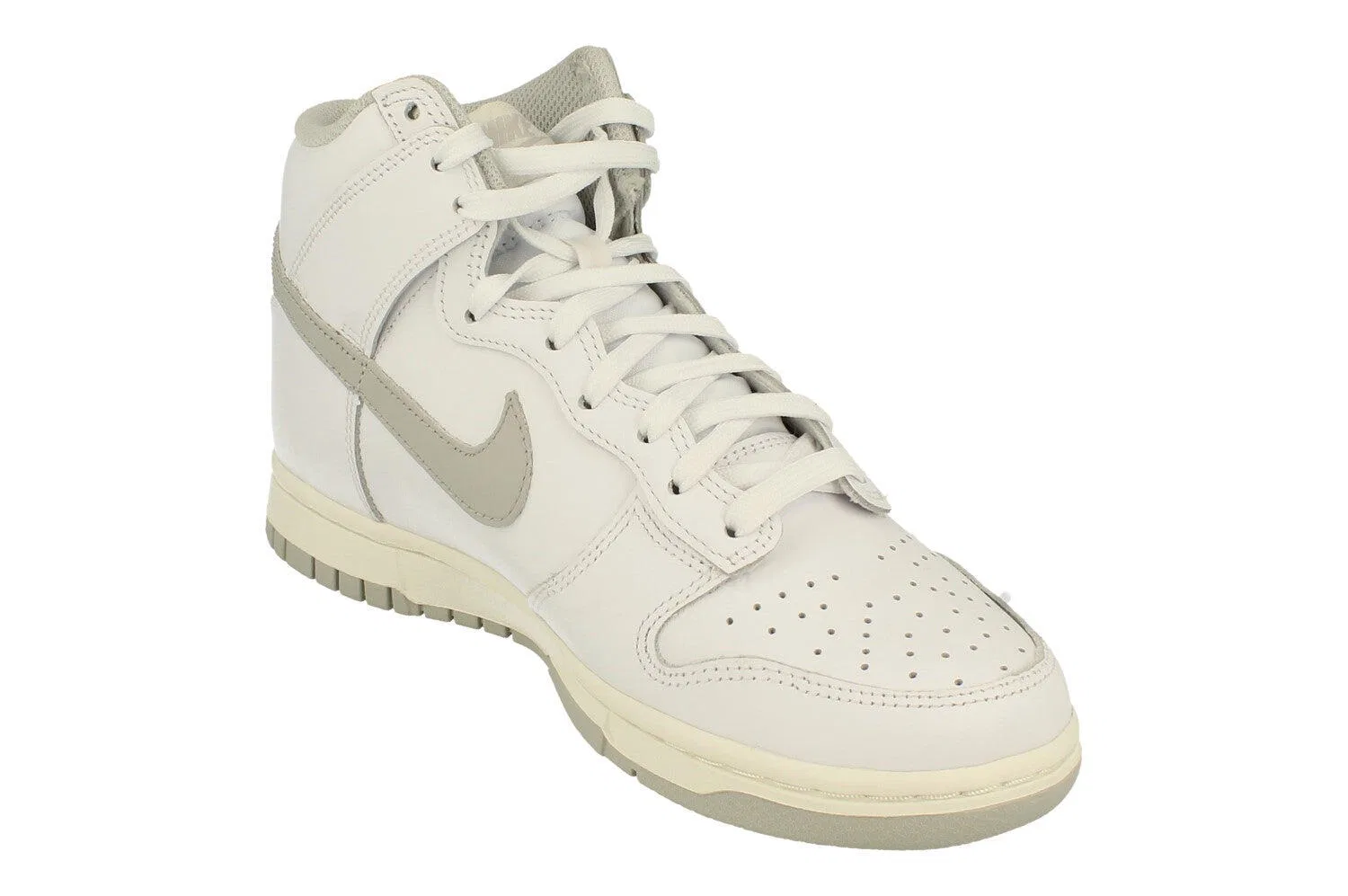 Детские кроссовки высокие Dunk Nike, Neutral Grey — фото 4