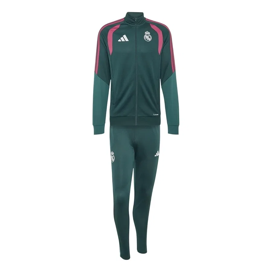 Спортивные штаны Real TK Suit adidas, Зеленый — фото 2
