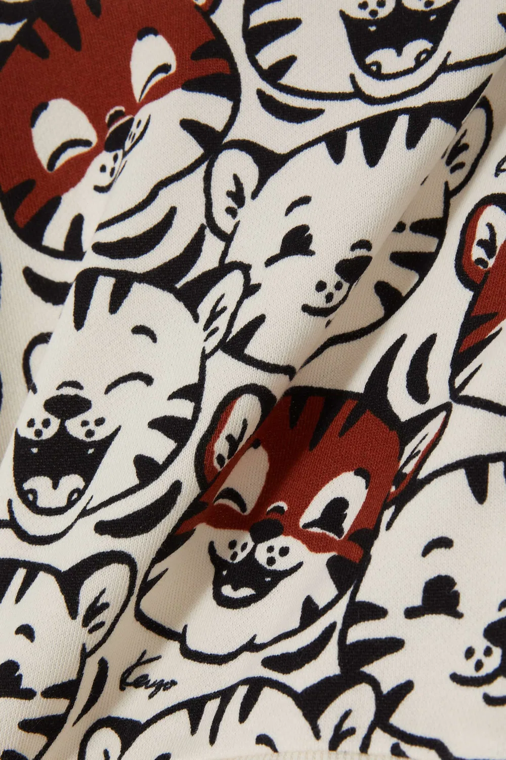 Свитшот хлопковый KENZO KIDS — фото 4