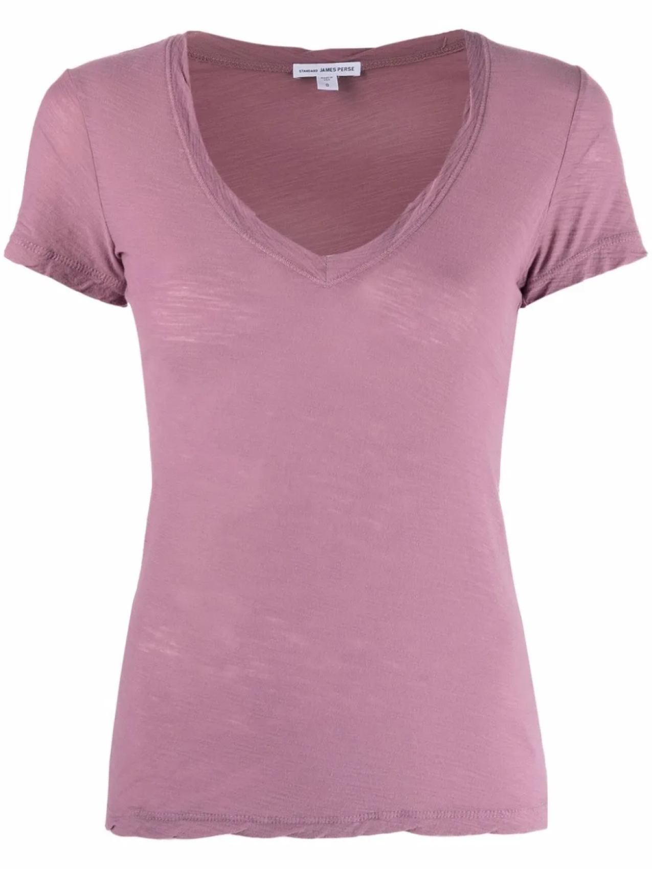 

Футболка с короткими рукавами James Perse, розовый