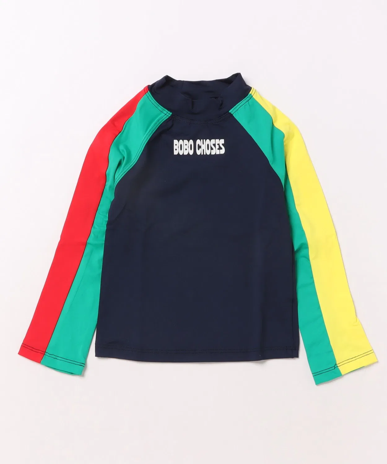 Детская футболка для плавания с цветными рукавами, модель Color Block Swim BOBO CHOSES, Multi