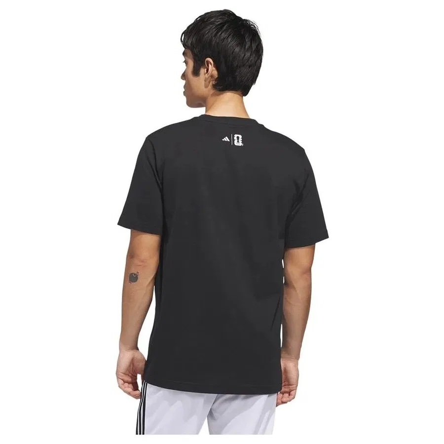 Футболка с коротким рукавом WC Tour Tee 2 adidas, Черный — фото 4