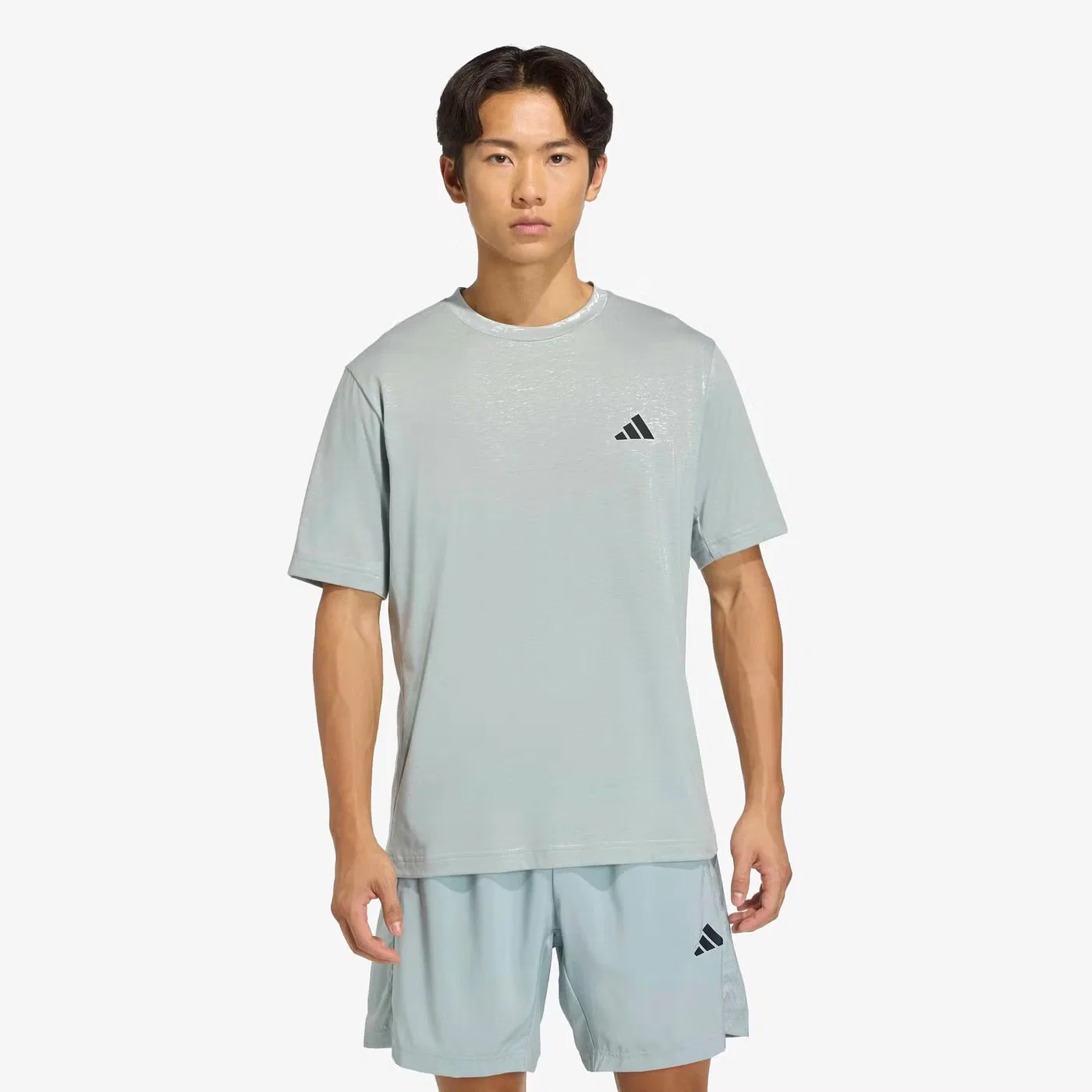 Футболка с принтом Workout Essentials FeelReady Adidas, шалфейный — фото 2