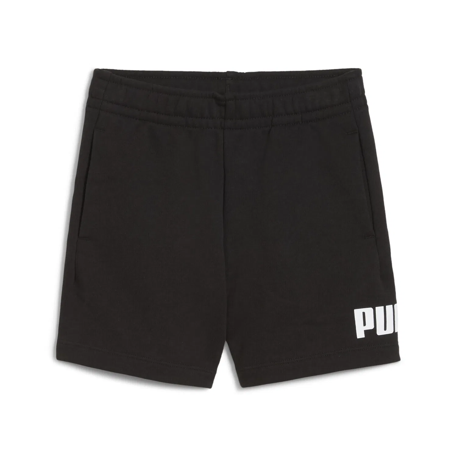 Детские шорты с принтом ESS No. 1 Logo Shorts Puma, Schwarz