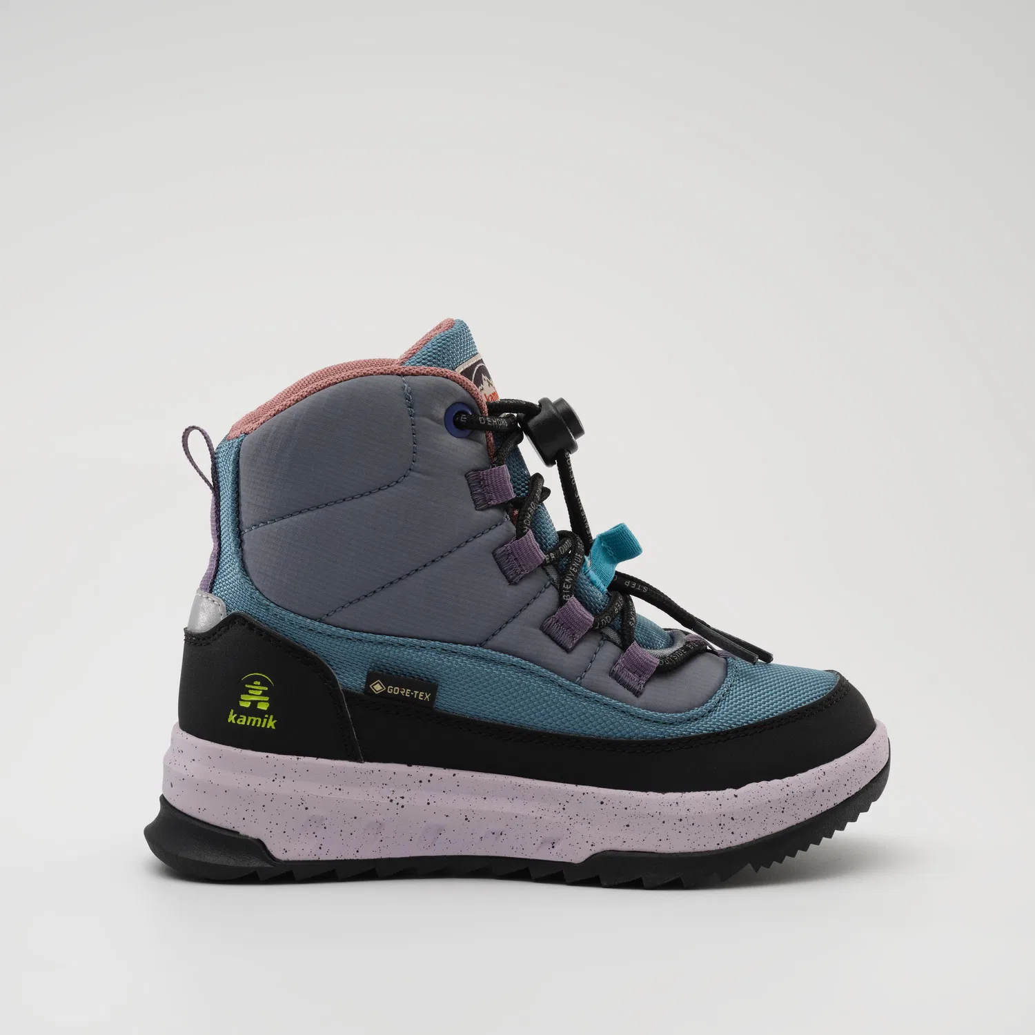 Детские зимние ботинки с мембраной Gore-Tex STORMY GTX Kamik, Gletscherblau