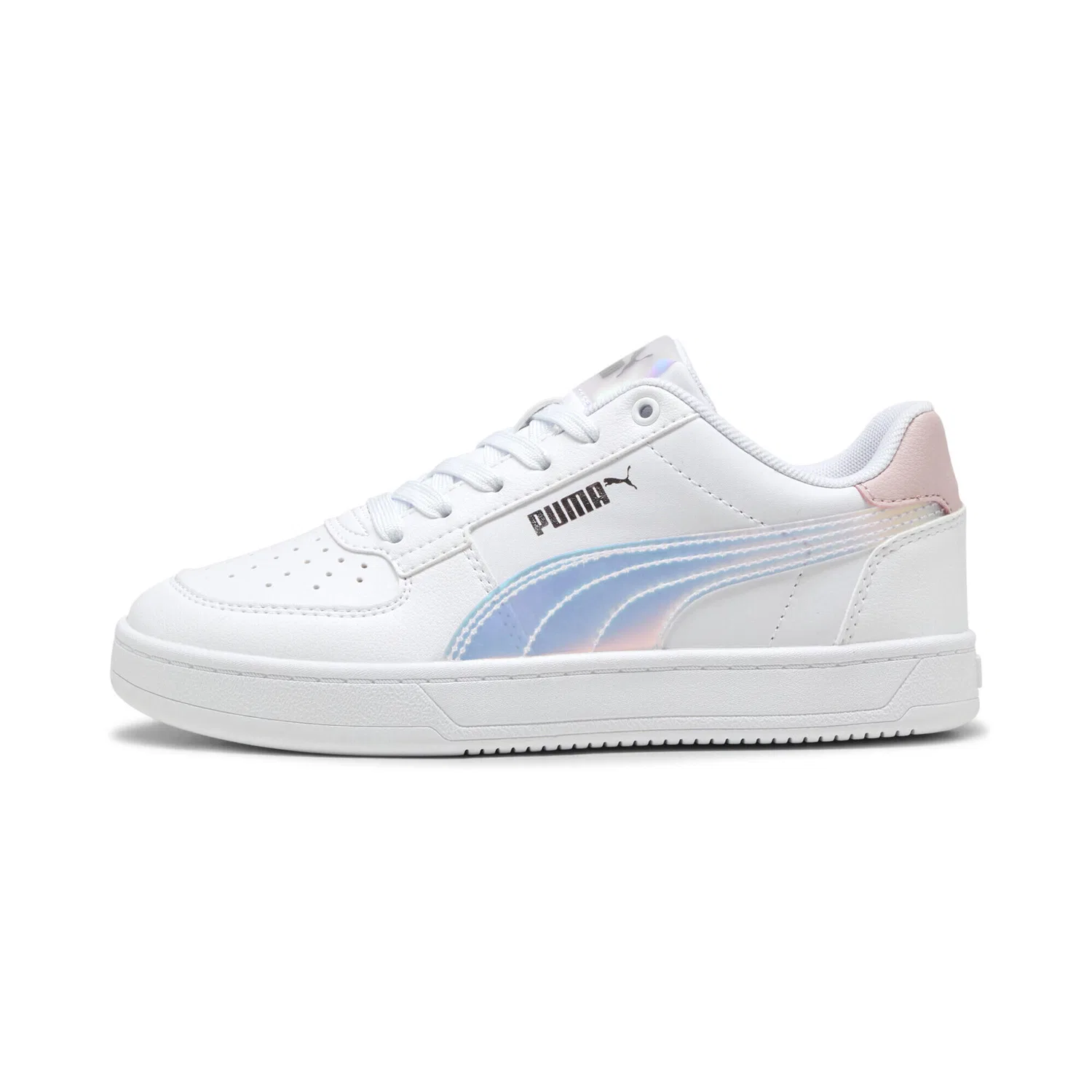 Детские кроссовки для девочек Caven 2.0 Holo Puma, Weiss Rosa Silber — фото 3