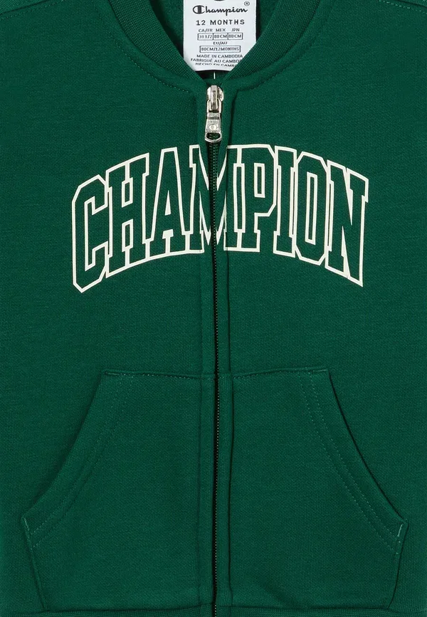 Детский спортивный костюм Champion, зеленый — фото 3