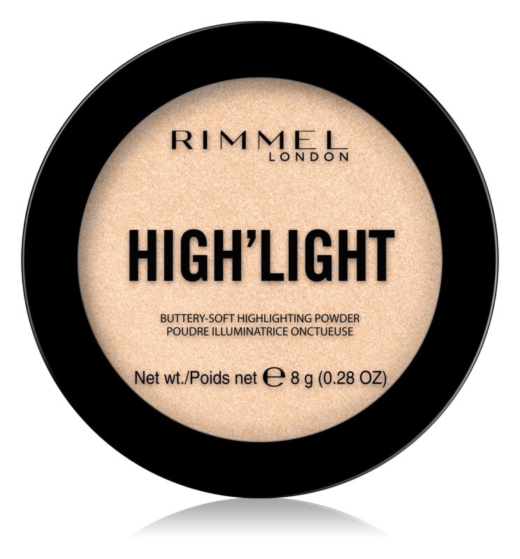 

Компактный пудровый хайлайтер Rimmel High'light, оттенок 001 Champagne 8 г