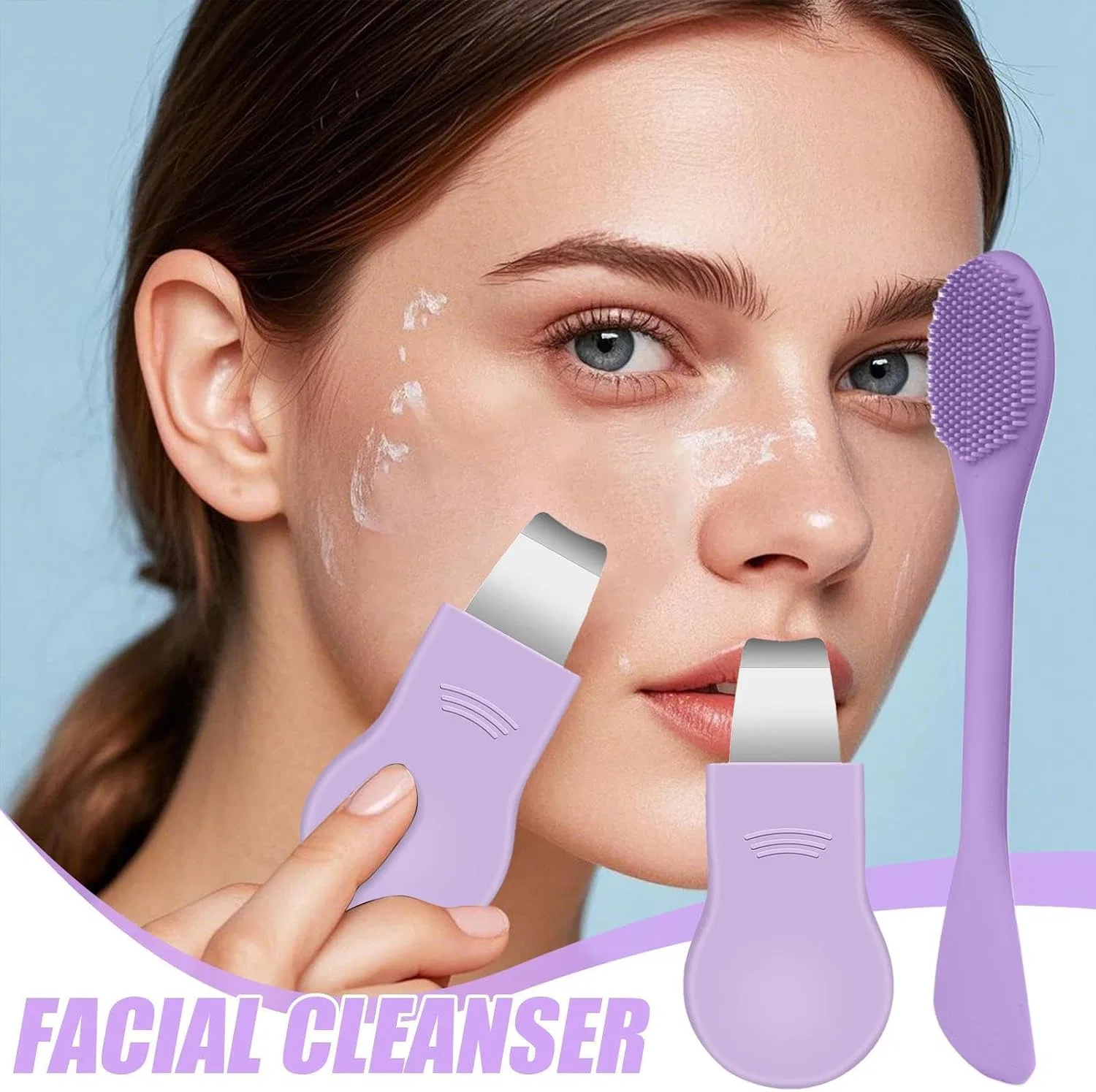 Скребок для лица, Whitehead Remover, Generisch, Фиолетовый — фото 2
