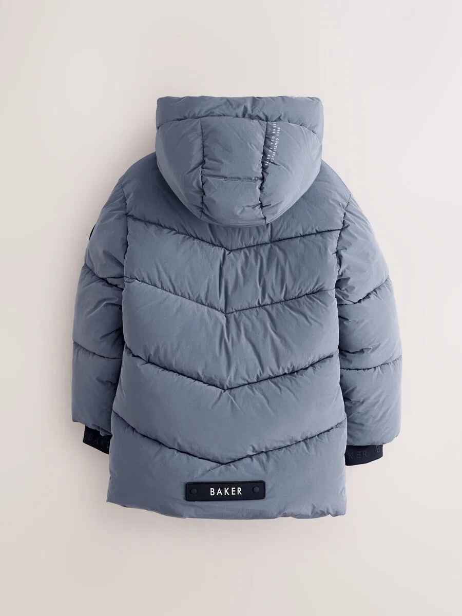 Пальто Baker by Ted Baker цвета сапфир — фото 3