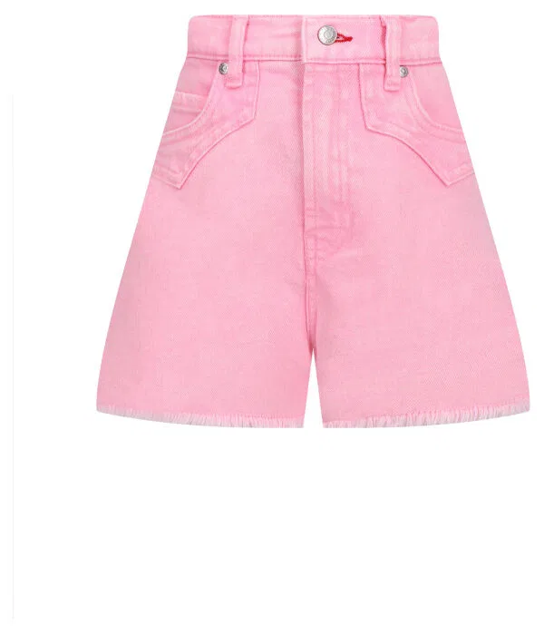 Детские шорты для девочек джинсовые Hugo Kids, Rosa