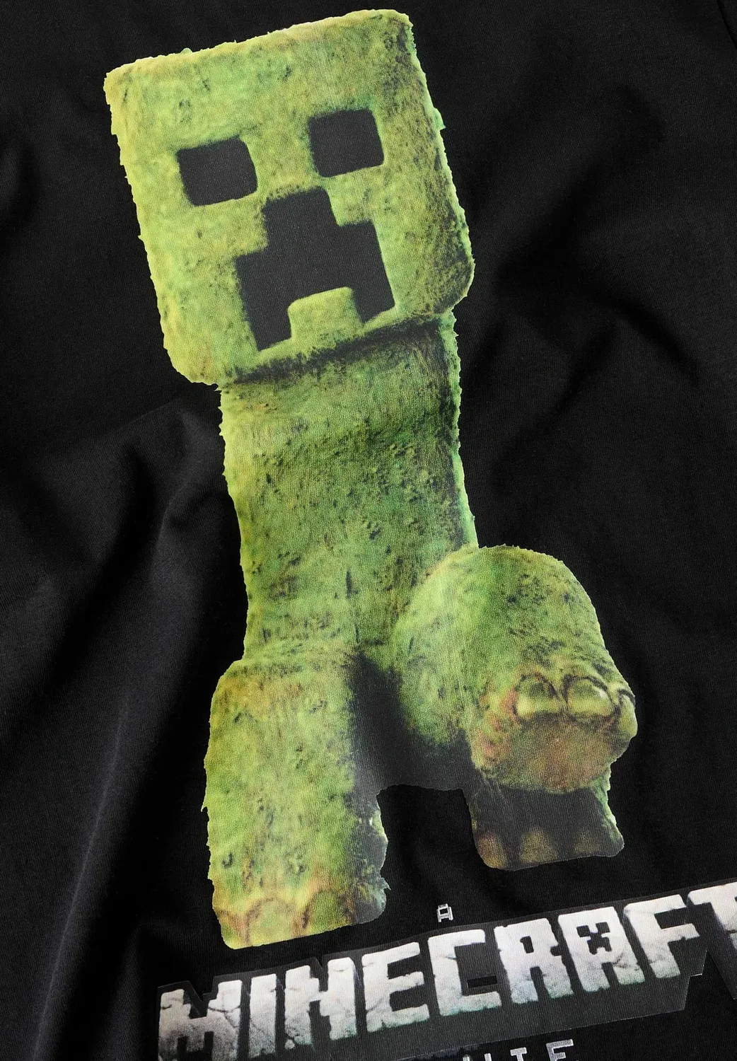 Футболка с принтом Minecraft Name It, Black — фото 4