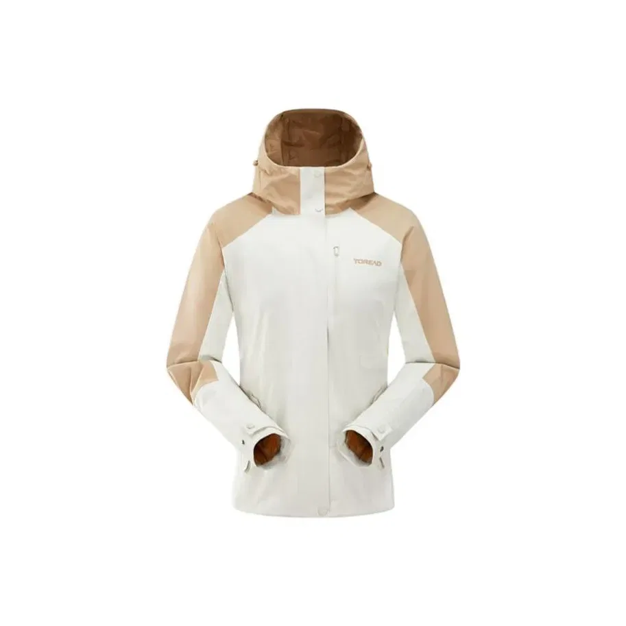 Детская ветровка с защитой от ветра, воды и УФ, Polar White Timber, TOREAD