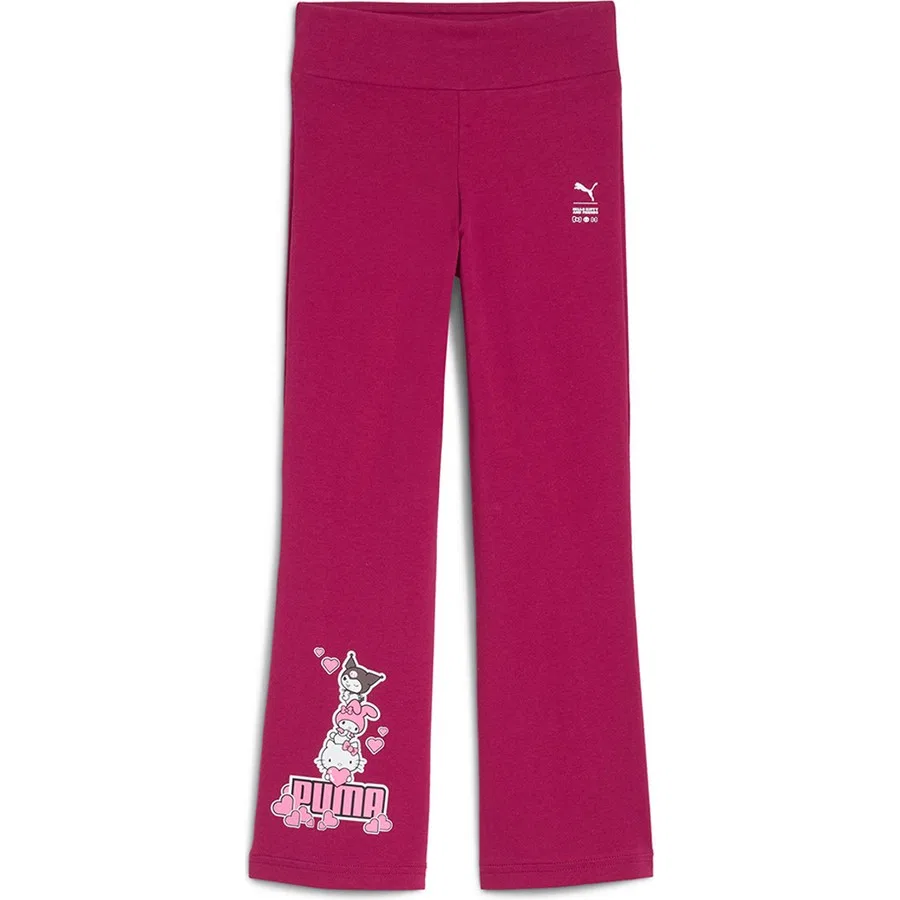 Детские леггинсы с расклешенным низом Hello Kitty&Friends Flared Puma, Фиолетовый