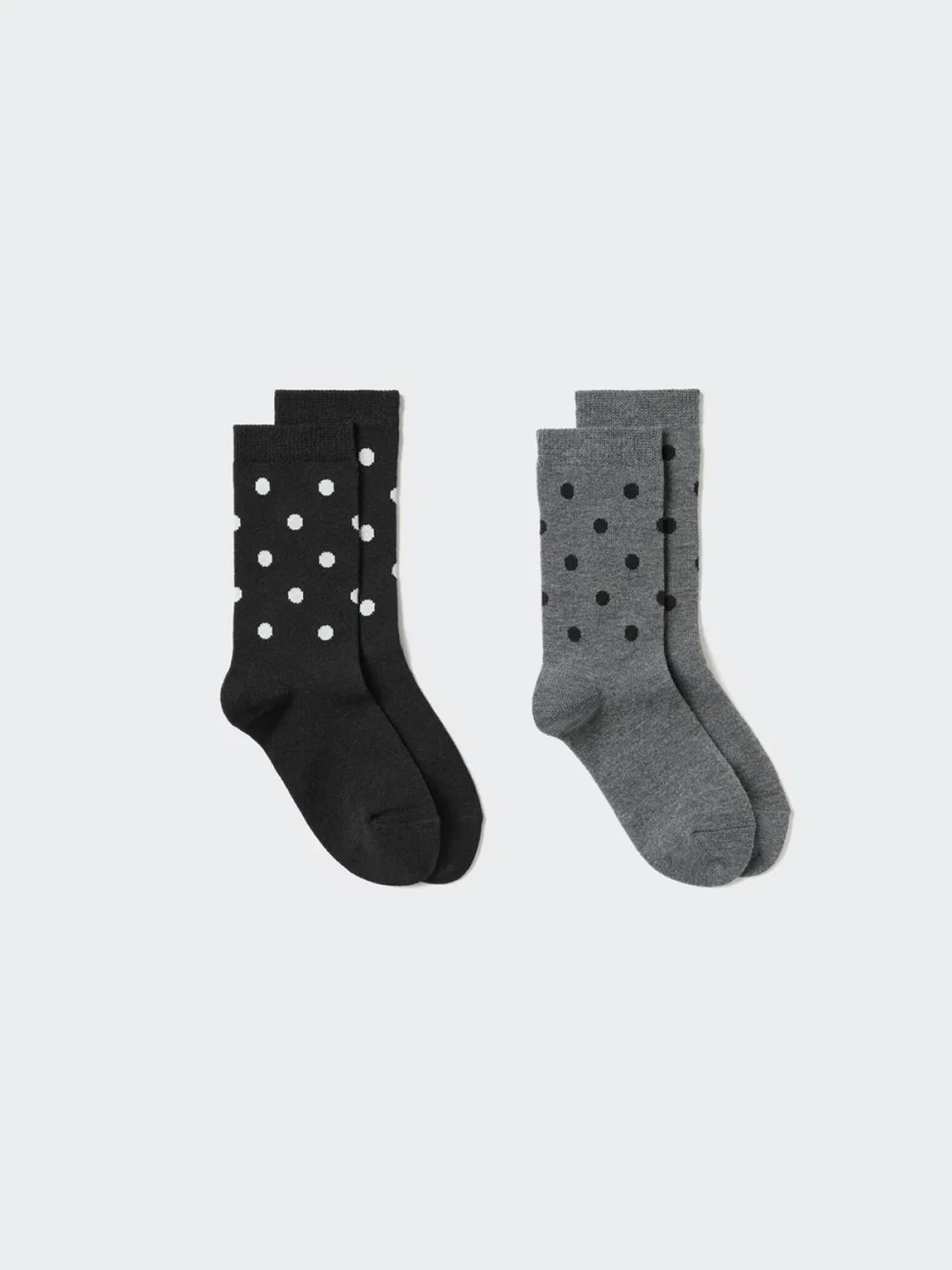 Носки HEATTECH комплект 2 пары Uniqlo, черный