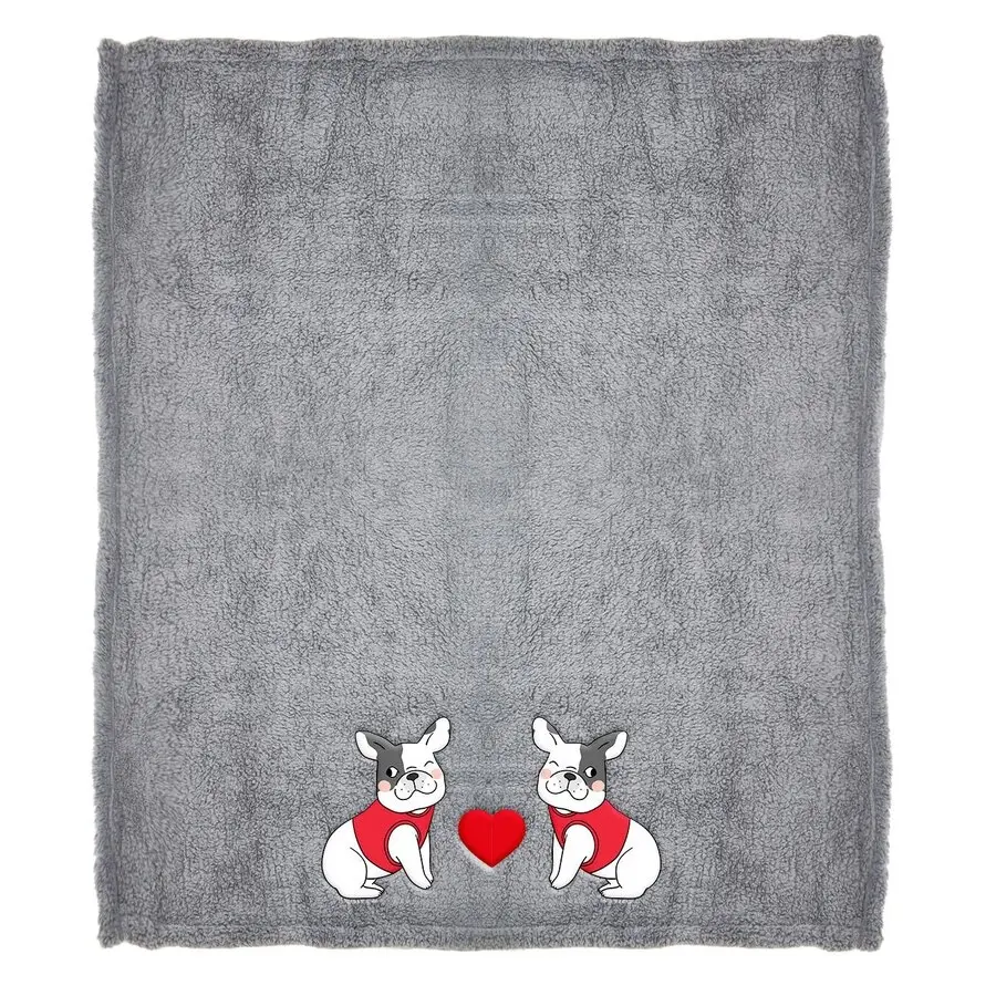 

Плед Daunex Sleep Bulldog Soft 140×180, серый