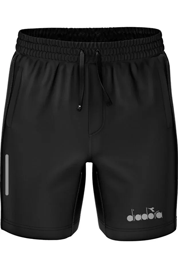 Детские шорты для мальчиков с быстросохнущей ткани Mundial 21 Diadora, Black