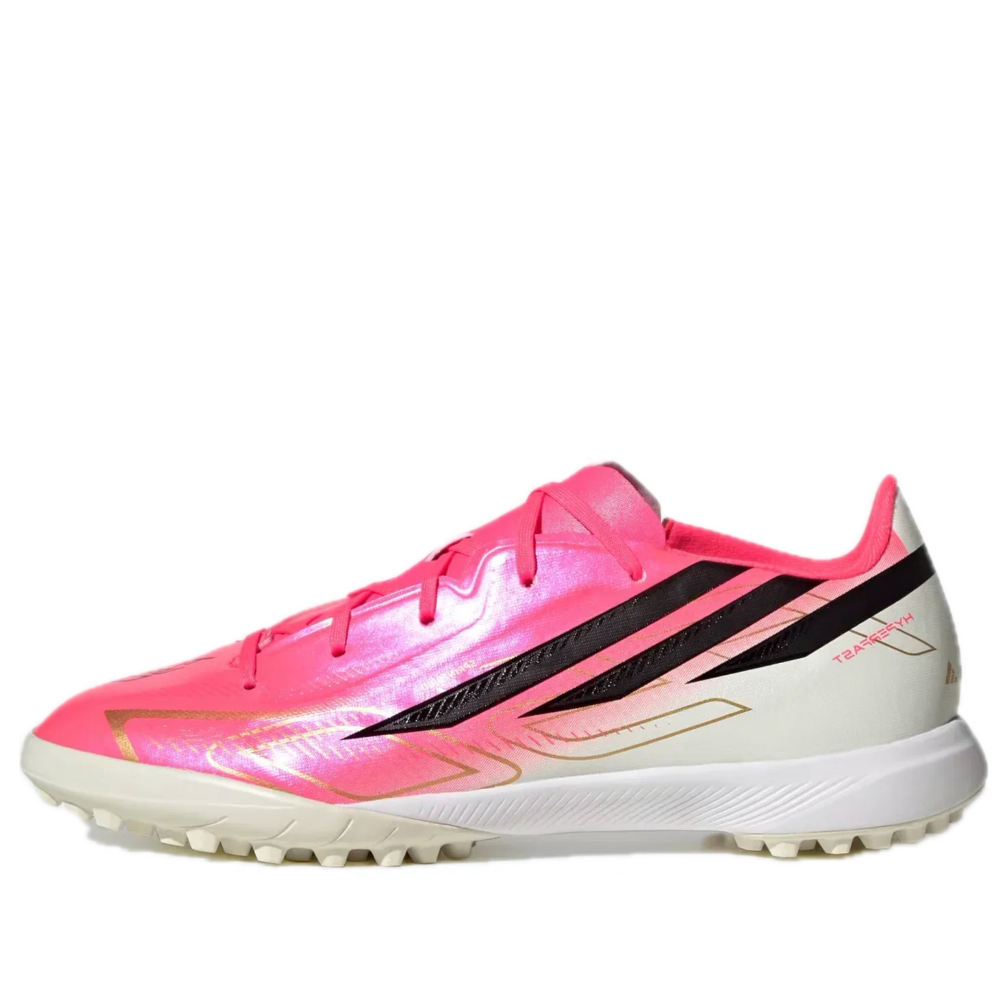 Детские кроссовки для футбола с принтом F50 Hyperfast League TF Road To Glory Pack Adidas, розовый