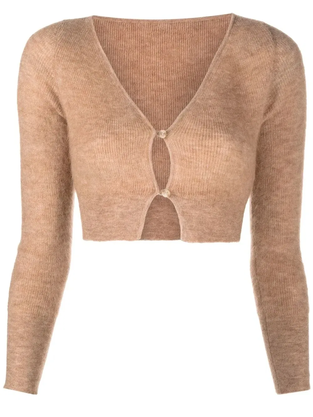 Кардиган Le Cardigan Alzou Jacquemus, коричневый