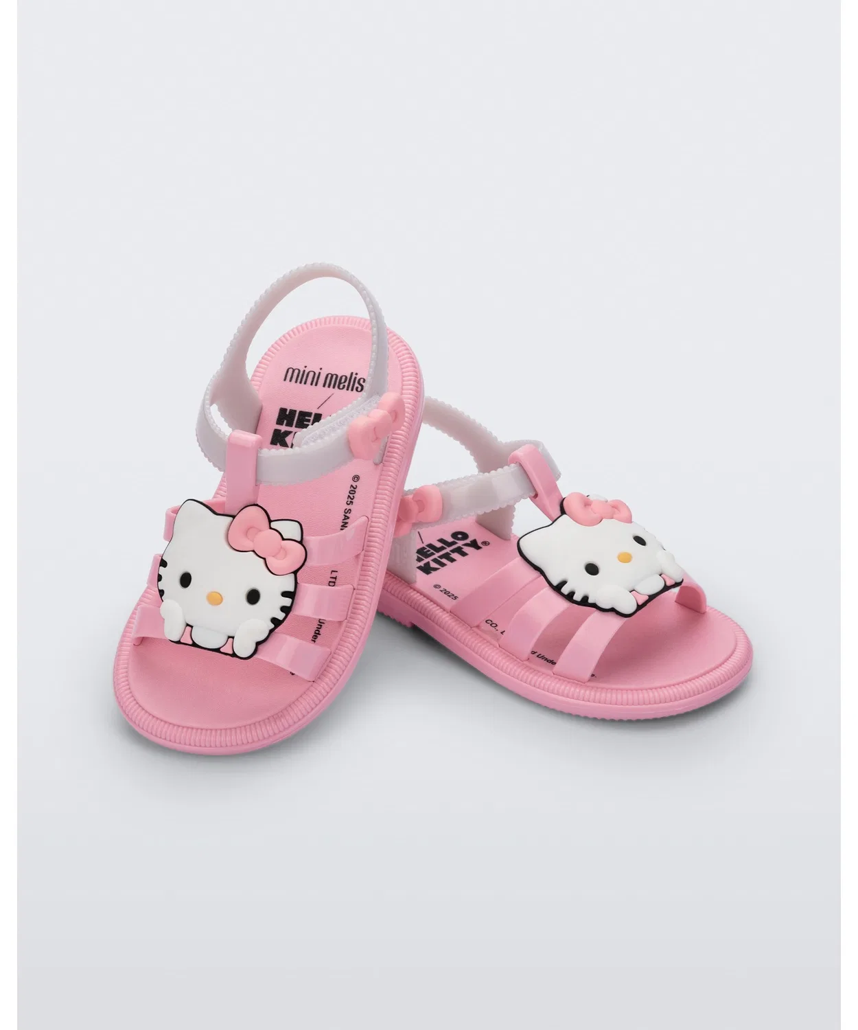 Детские сандалии с принтом Hello Kitty Mini Melissa Hip