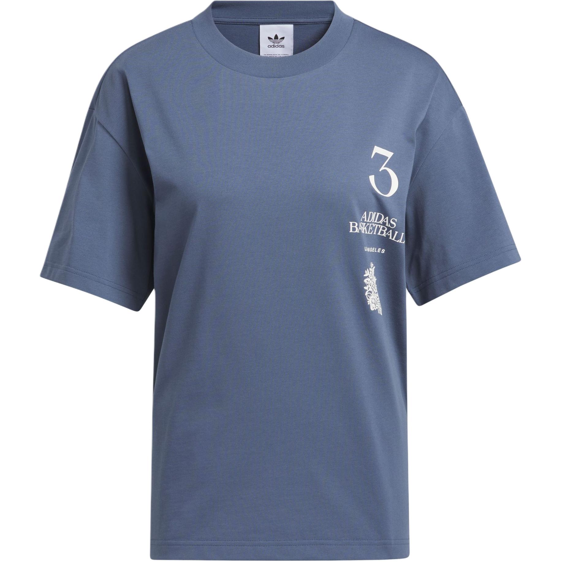 

Adidas Originals Футболка LA TO THE WORLD GRAPHIC TEE Unisex Ink Blue/White, Белый, Adidas Originals Футболка LA TO THE WORLD GRAPHIC TEE Unisex Ink Blue/White