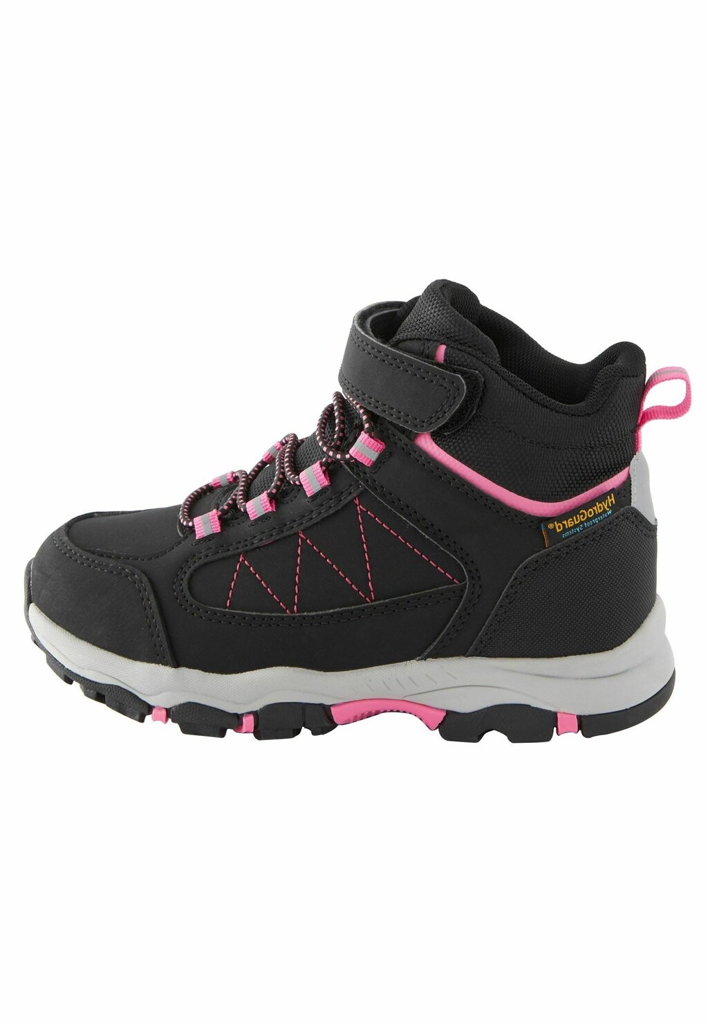 

Ботильоны на шнуровке Waterproof Thermal Lined Hiker Next, цвет black pink