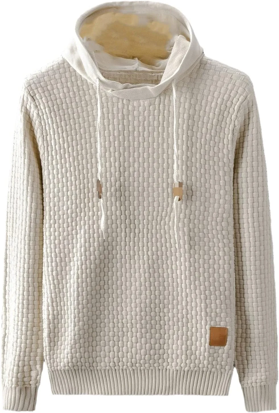 

Осенне-зимний шерстяной свитер с капюшоном Alloaone