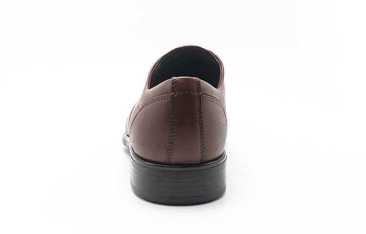 Мужские туфли Ecco Men's Casual Shoes Men Low-Top Brown — фото 4