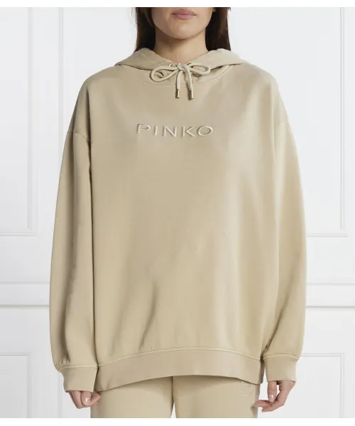 

Толстовка Loose fit Pinko, бежевый