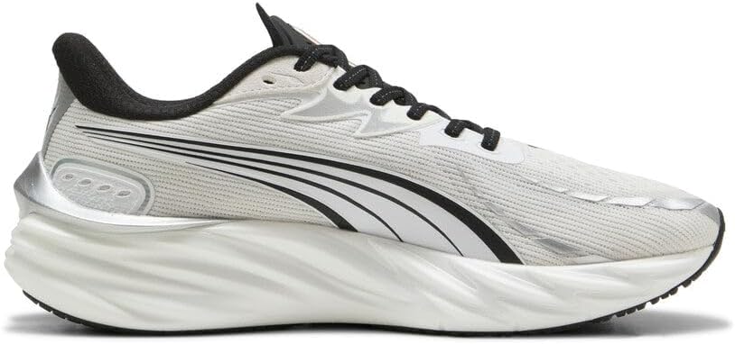 Мужские беговые кроссовки Puma Velocity Nitro, белый/черный — фото 2