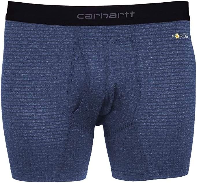 

Мужские трусы-боксеры Carhartt Base Force премиум-класса с внутренним швом 5 дюймов, Dark Blue