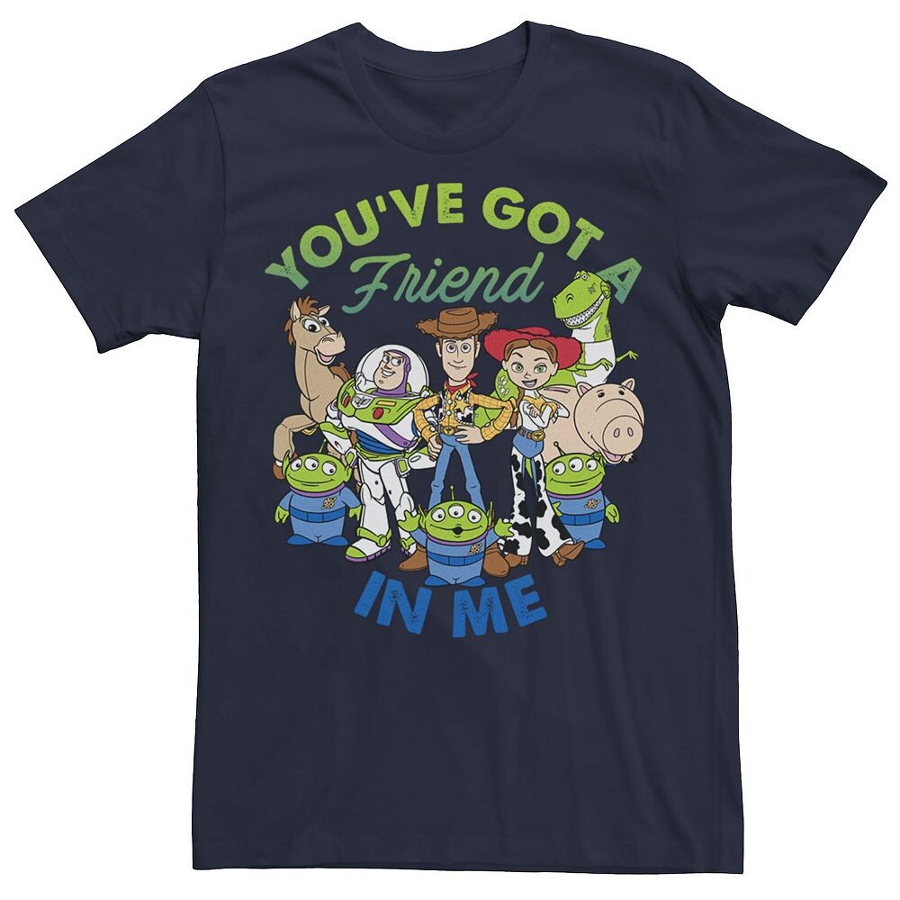 

Мужская футболка с героями мультфильмов Disney/Pixar's Toy Story Group Disney / Pixar, темно-синий