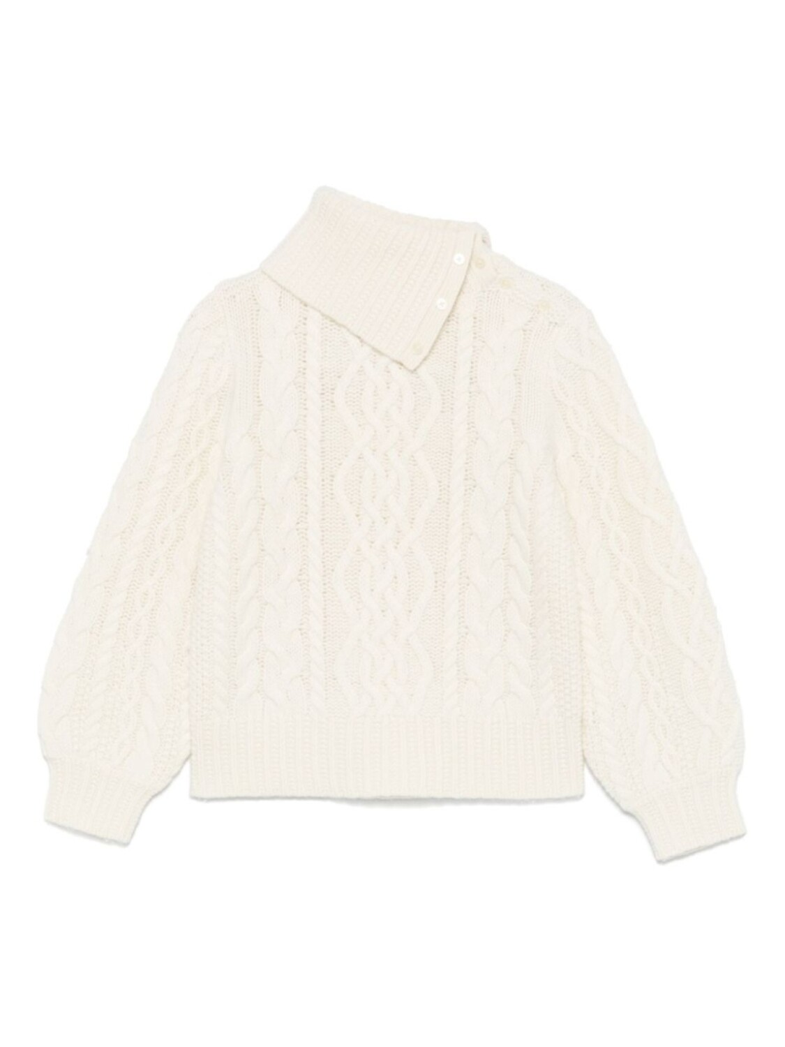 

POLO RALPH LAUREN KIDS свитер аранжированной вязки, нейтральный цвет