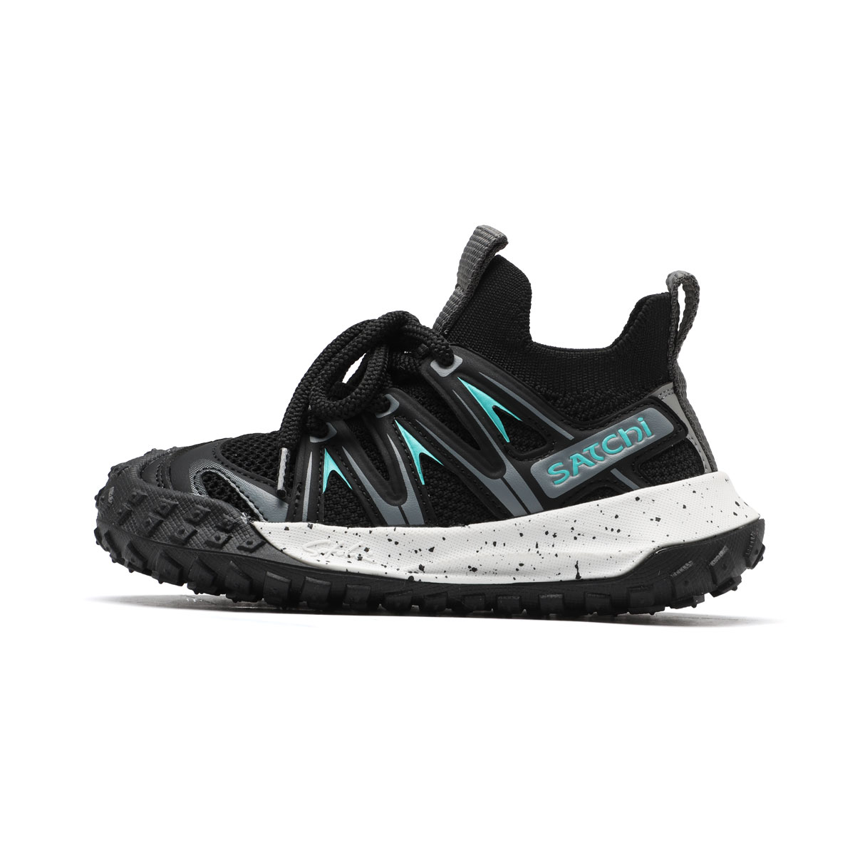 

Детские кроссовки с противоскользящей подошвой и дышащей подошвой для бега Satchi, черный