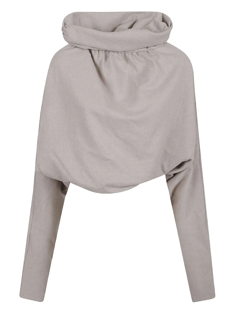 

Топ с воротником-стойкой THE ANDAMANE, нейтральный