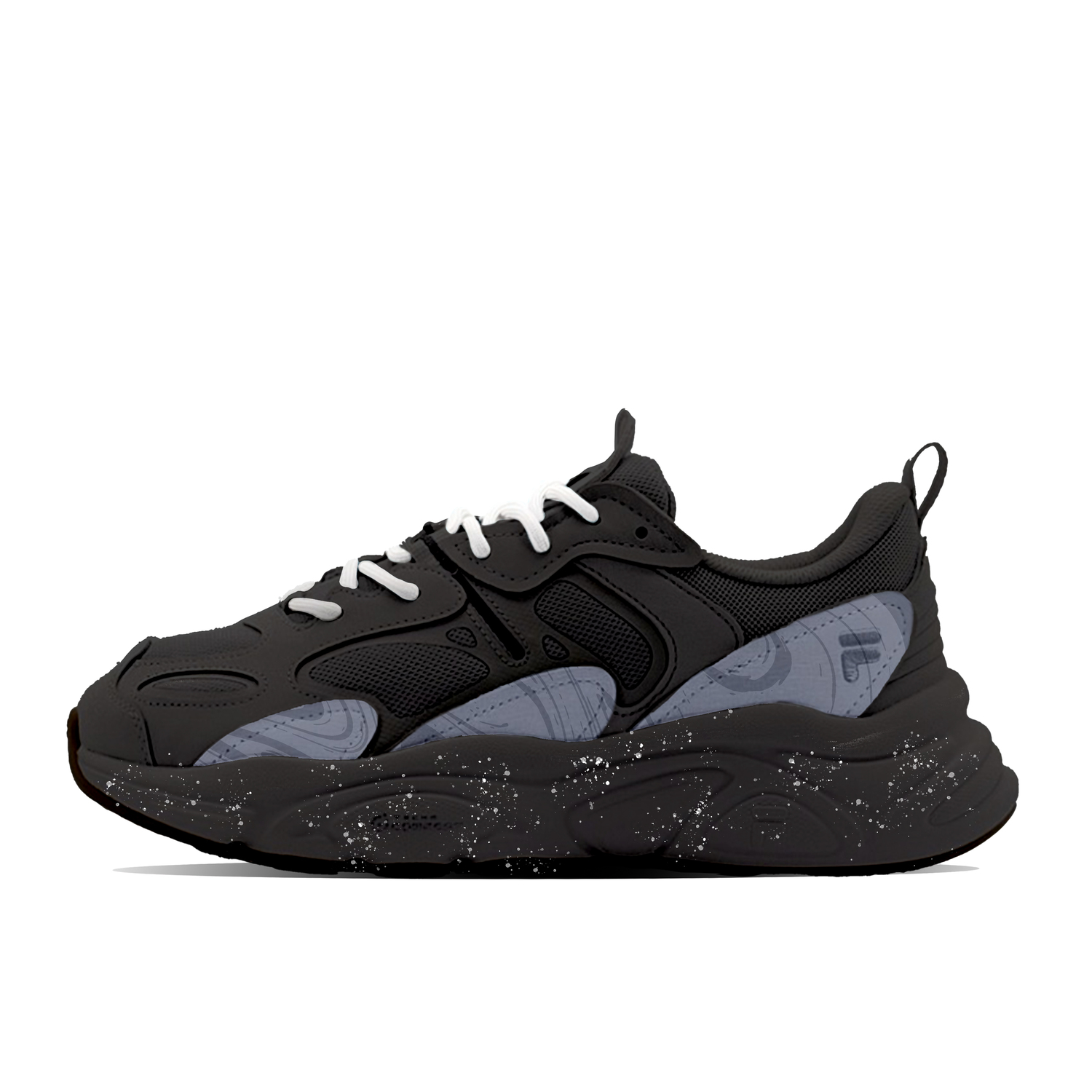 

Мужские и женские повседневные кроссовки Mars 2 Bounty Hunter низкие дышащие с амортизацией FILA, черный