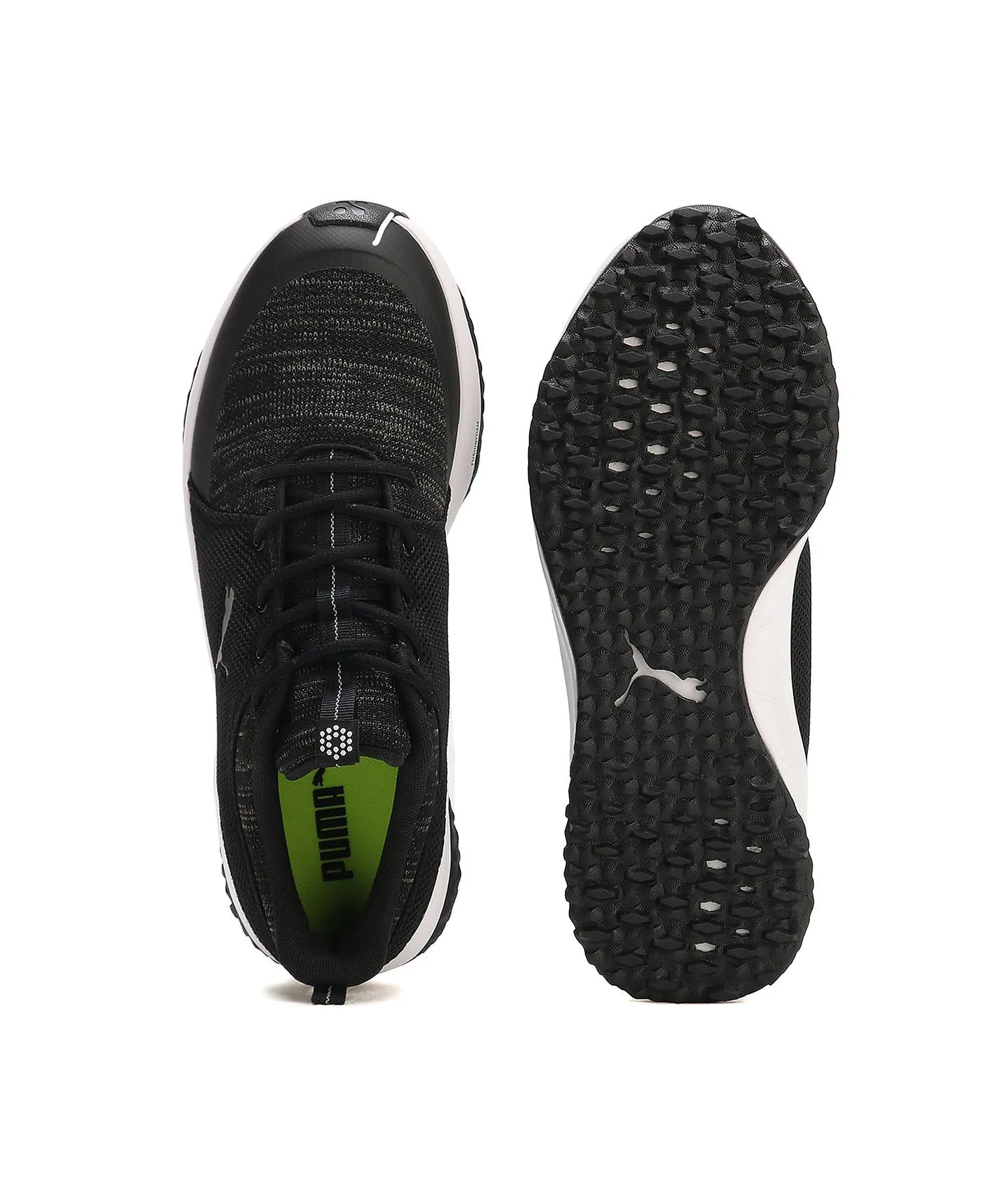 Мужские гольф-ботинки Grip Fusion Sport 3.5 без шипов PUMA, Puma Black-QUIE — фото 4